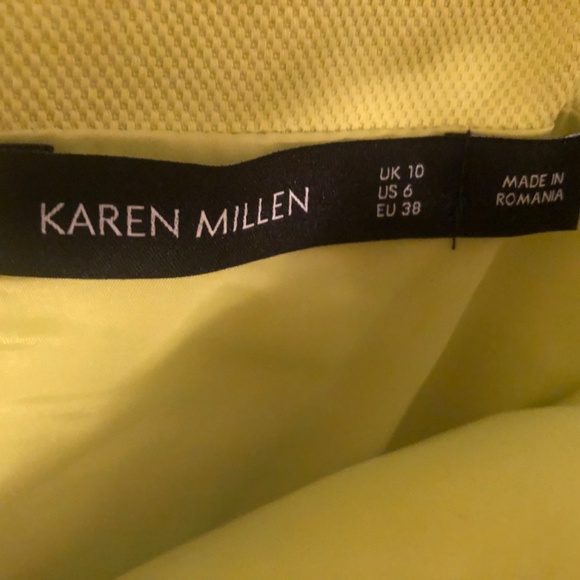 Holiday Sale! New Karen Millen Green Dress w/ Ruffle Bottom - Picture 3 of 3